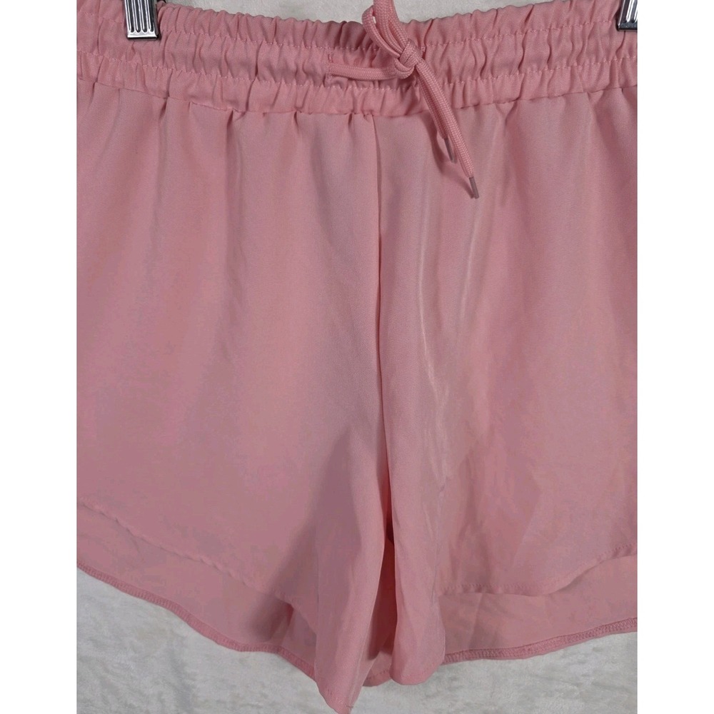 Pine Trails Performance Women's Running Shorts Pink Drawstring NWT Size L - Picture 8 of 10